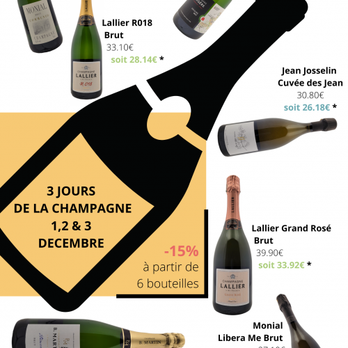 1,2 & 3 décembre - Les 3 jours de la Champagne !