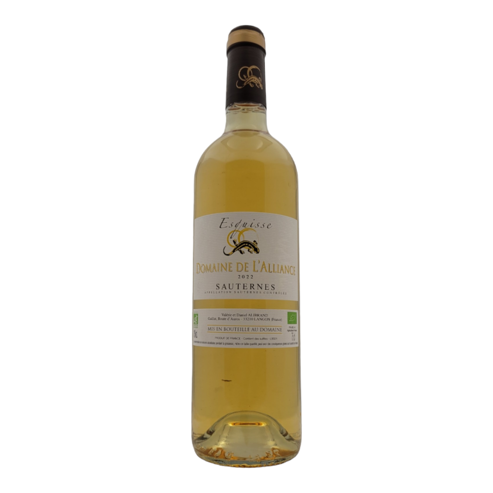 Domaine de l'Alliance - Sauternes "Esquisse" 2022