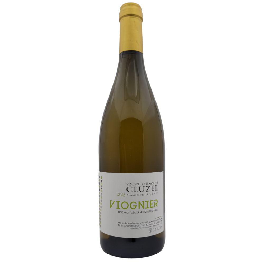Vincent et Alexandre Cluzel - IGP Côtes Rhodaniennes "Viognier" 2023